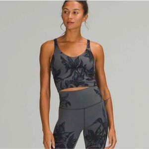 Lululemon align tank in the color Botanical Bloom Anchor Multi,